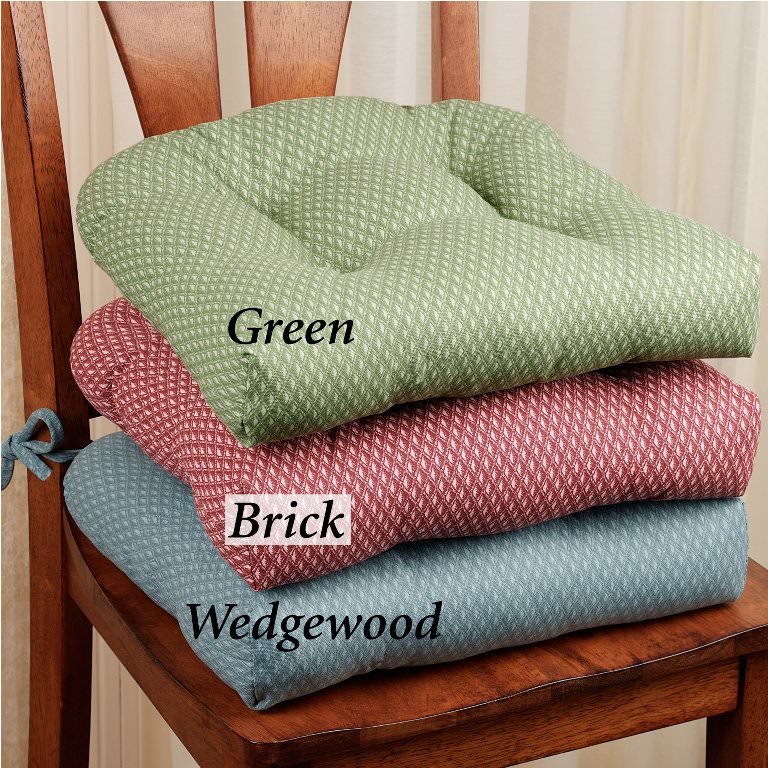 Image of: Seat Cushions For Kitchen Chairs