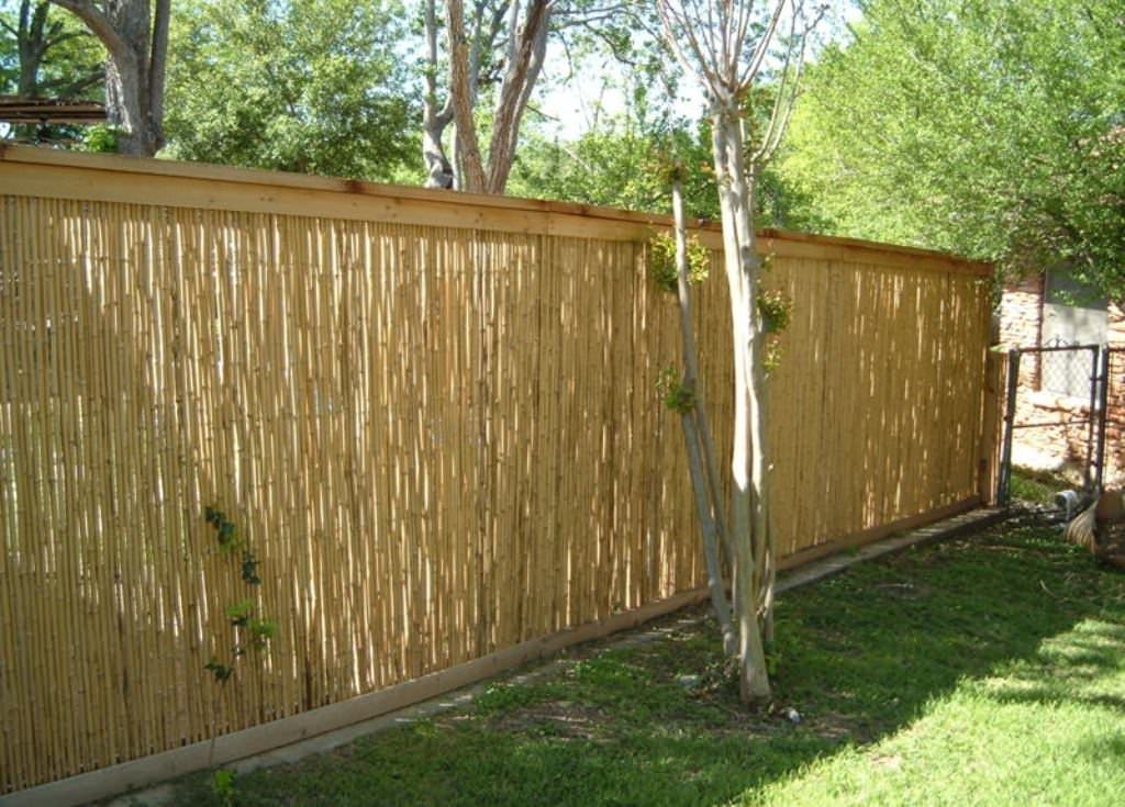 Simple Bamboo Fence Panels Ideas