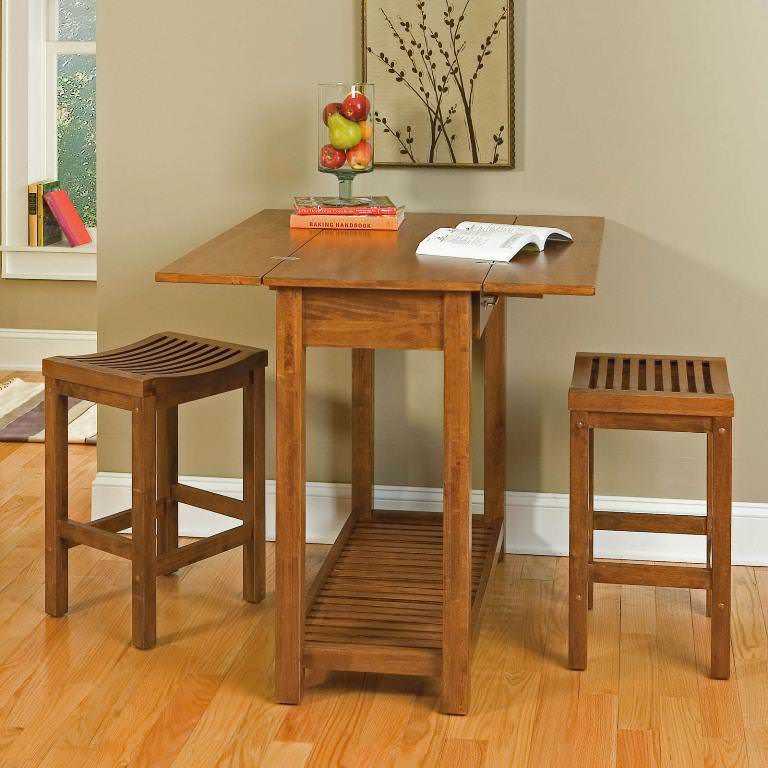 Image of: Small Rectangular Kitchen Tables