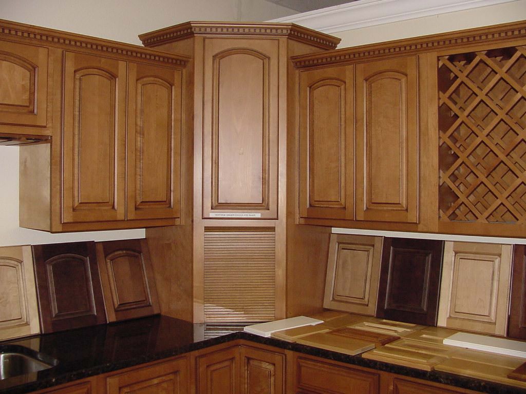 Image of: Solid Wood Kitchen Cabinet Doors