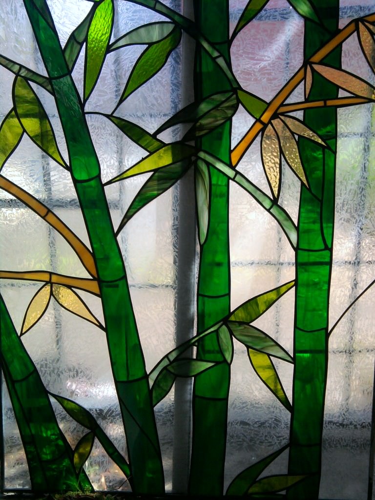 Image of: Stained Glass Entry Doors