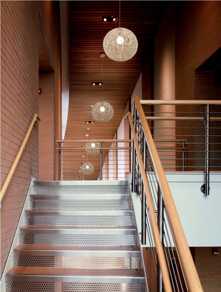 Image of: Stairwell Lighting Fixture