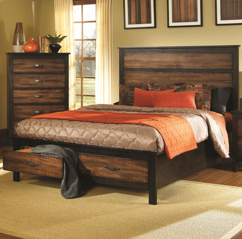 Image of: Storage Bed Queen Cheap
