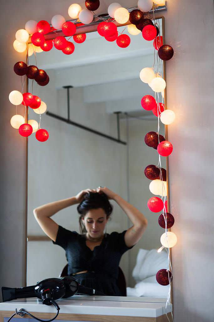 Image of: String Lights For Dorm Rooms