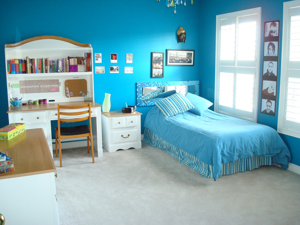Image of: Teenage Girl Bedroom Curtain Ideas