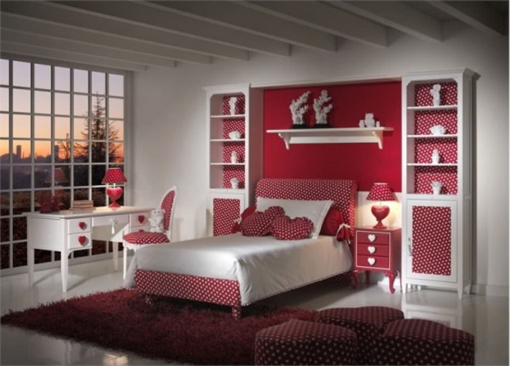 Image of: Teenage Girl Bedroom Ideas Pink And Black