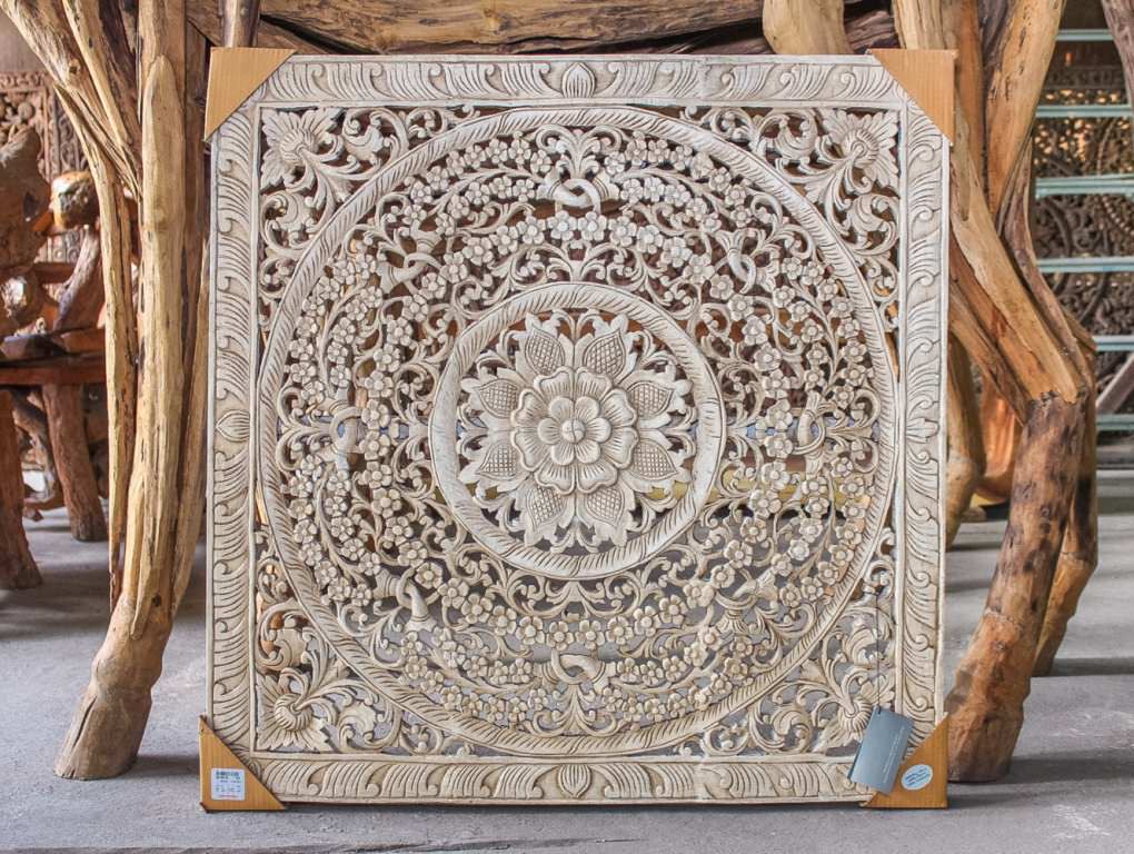 Image of: Thailand Carved Wood Panels