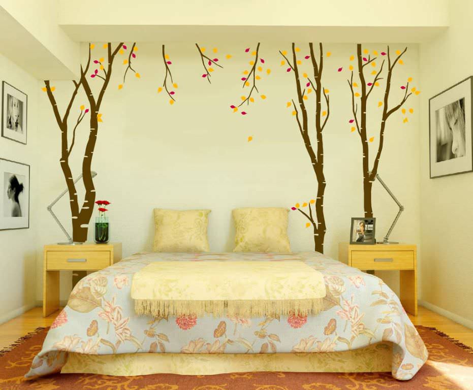 Image of: Tree Wall Stickers For Bedrooms