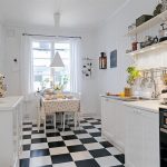 White Kitchen Cabinets With Beadboard Backsplash