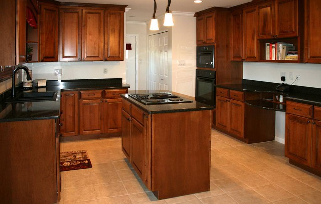 Image of: Wood Kitchen Cabinets High End