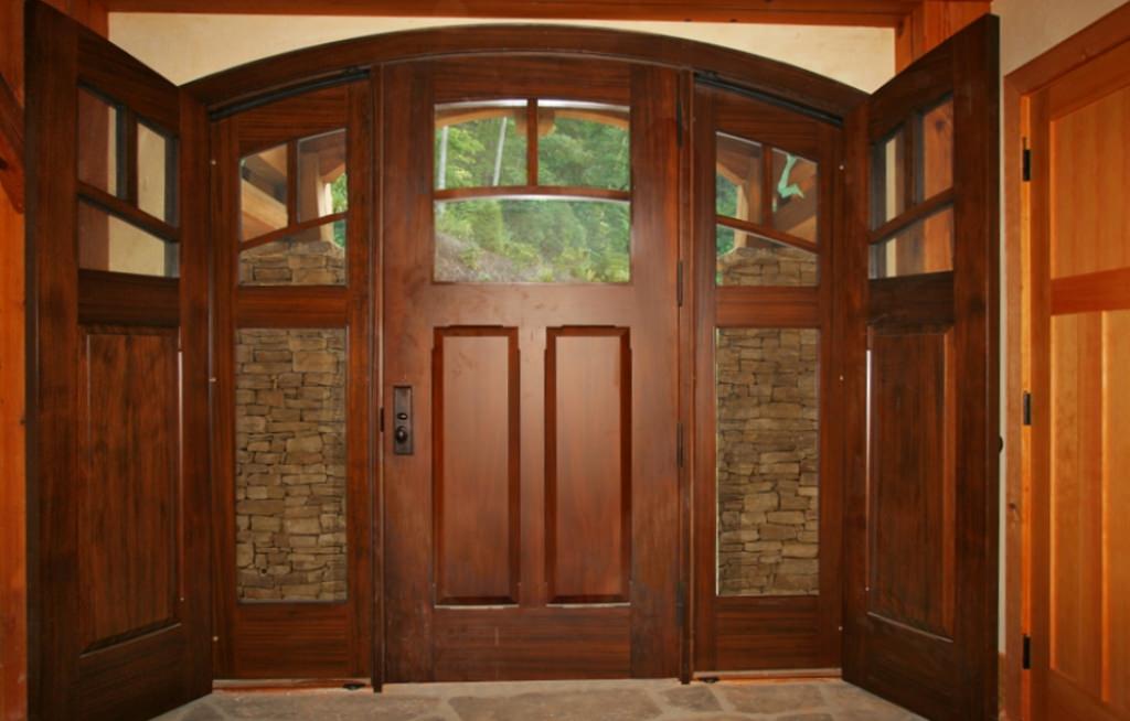 Image of: Antique Entry Doors With Sidelights