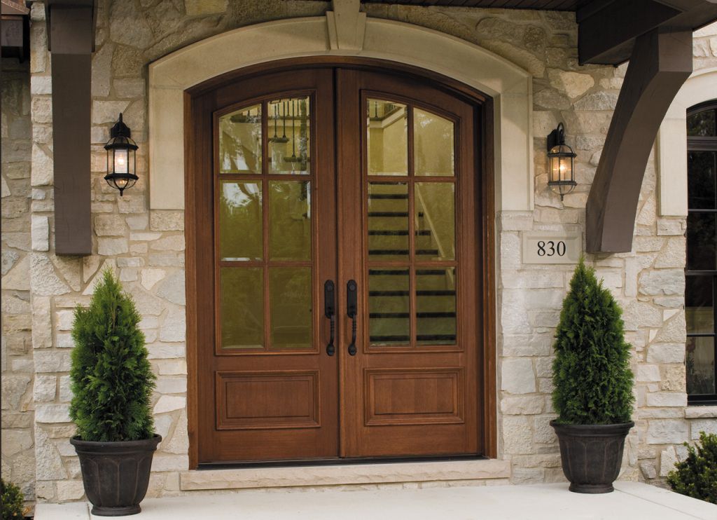 Image of: Antique Wood Entry Doors With Sidelights