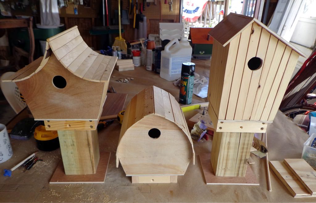 Image of: Birdhouse Woodworking Plans