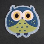 Cute Owl Bathroom Rugs