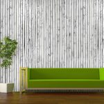Decorative Adhesive Wallpaper Wood Log Prints