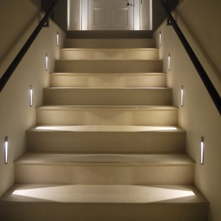 Image of: Decorative Bi Level Stairwell Lighting Fixtures