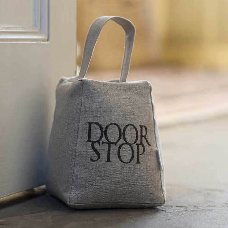 Image of: Decorative Door Stops Fabrics