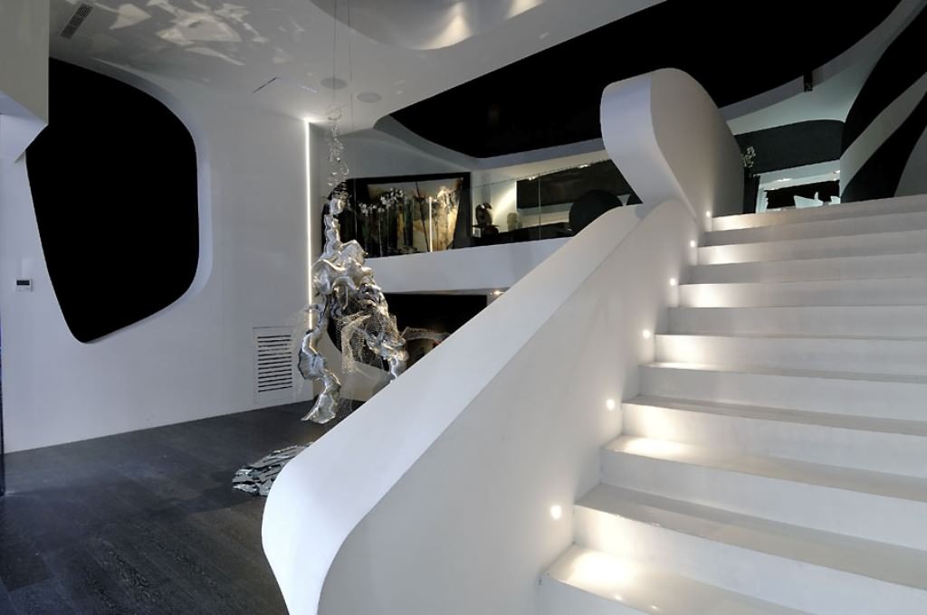 Image of: Decorative Indoor Stairwell Lighting