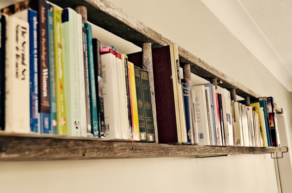Image of: Decorative Ladder Book Shelf