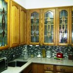 Decorative Stained Glass Designs Kitchen Cabinets