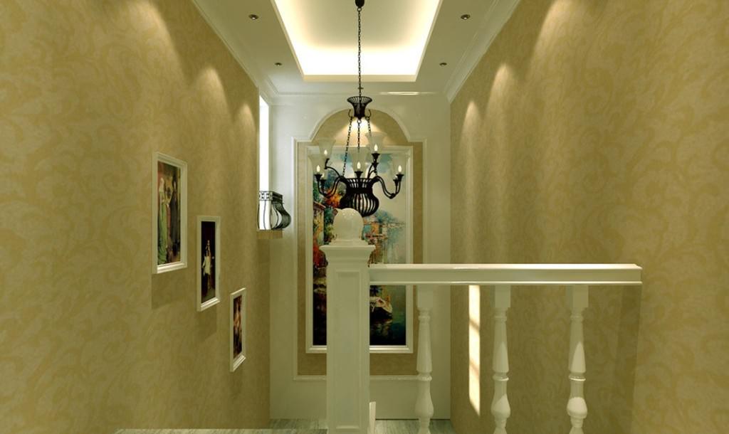 Image of: Decorative Stairwell Chandelier Lighting