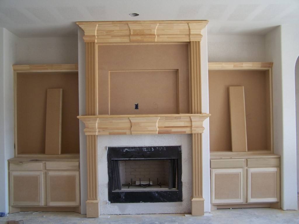 Image of: Fireplace Mantel Plans