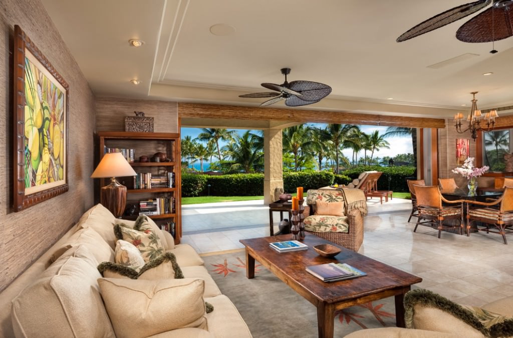 Image of: Hawaiian Living Room Decorations Ideas
