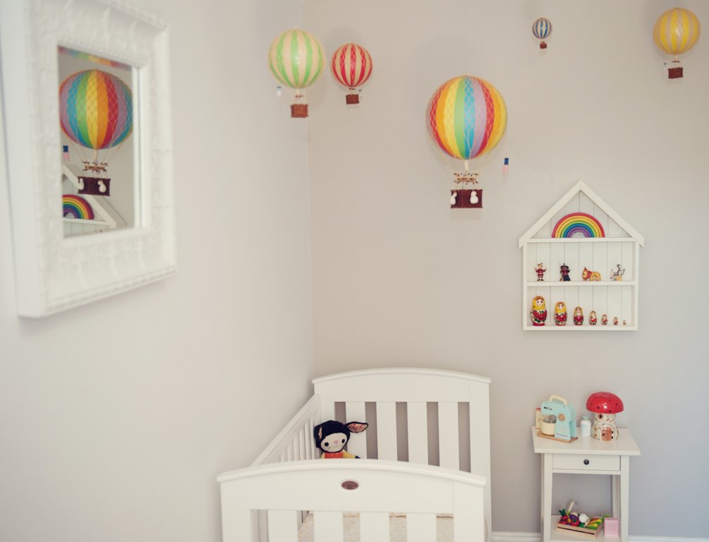 Image of: Hot Air Balloon Decorations For Nursery Room
