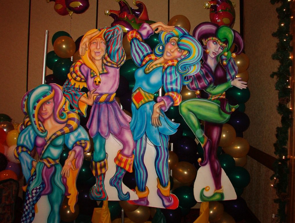 Image of: Mardi Gras Party Decorations
