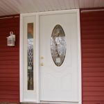 Mid Century Entry Doors With Sidelights