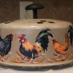 Rooster Kitchen Accessories Cake Covered