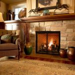 Stone Fireplace Mantel Idea