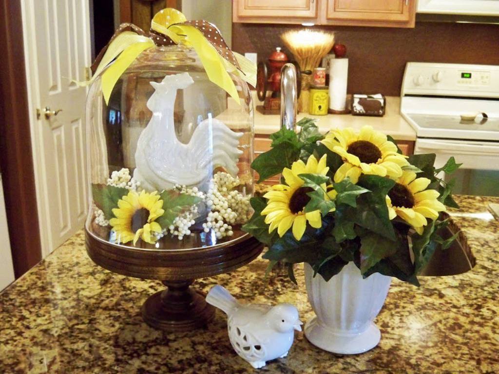 Image of: Sunflower Kitchen Decor Ideas