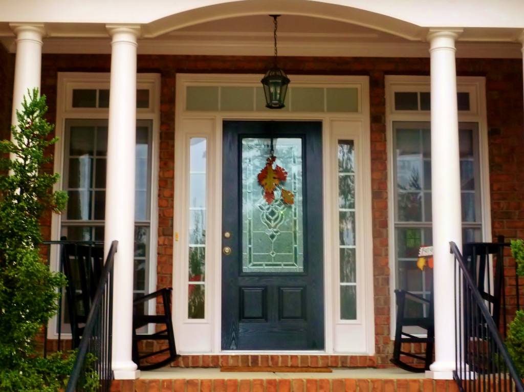 Image of: Wood Entry Doors With Sidelights