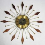 Arabesque Vintage Starburst Clock