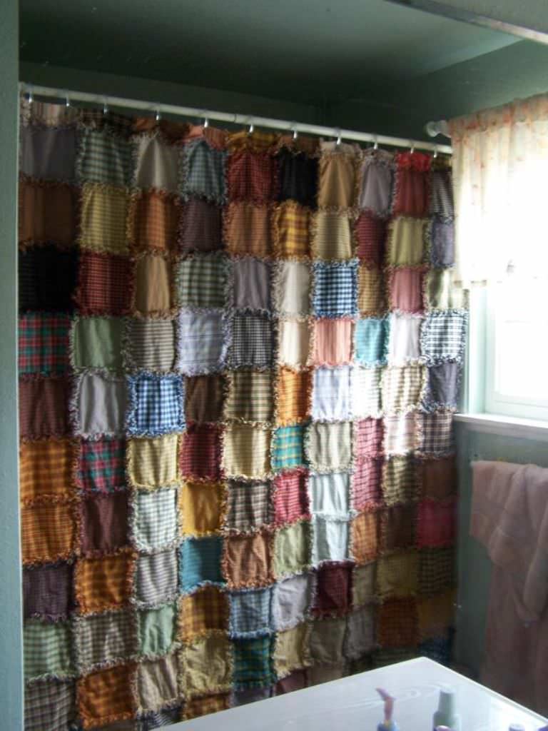 Image of: Boho Shower Curtain