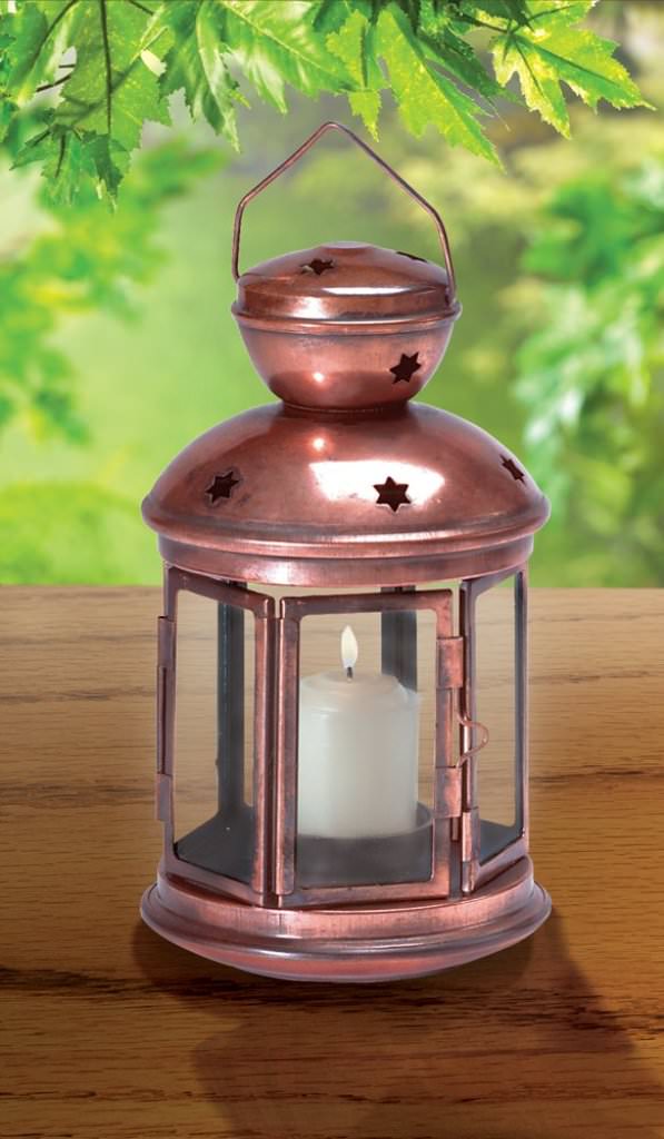 Image of: Colonial Candle Lamp