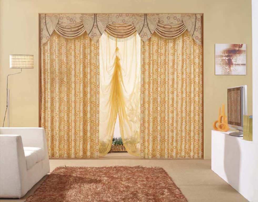 Image of: Country Ruffled Curtains In Tenn