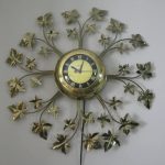 Floral Burst Clock