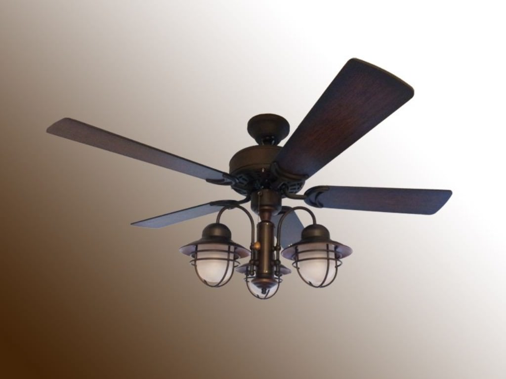 Image of: Hunter Nautical Ceiling Fans