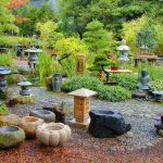 Japanese Garden Stone Lanterns