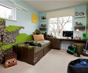 Kids Minecraft Room Decor