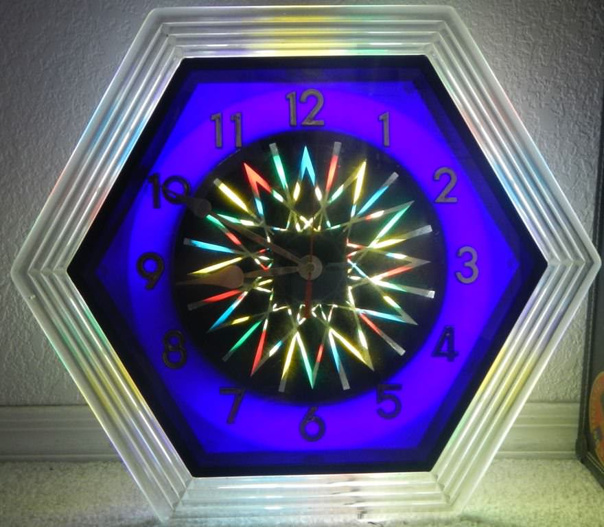 Image of: Lighting Starburst Clocks