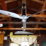Metal Airplane Propeller Fan Idea