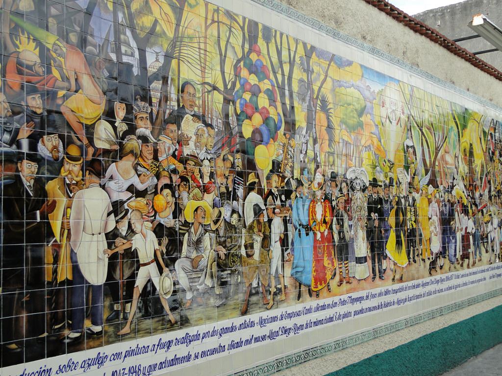 Image of: Mexican Wall Murals