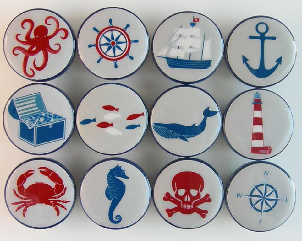 Image of: Nautical Door Knobs And Drawer Pulls