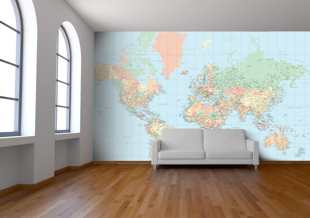 Image of: Nautical Map Wallpaper Large