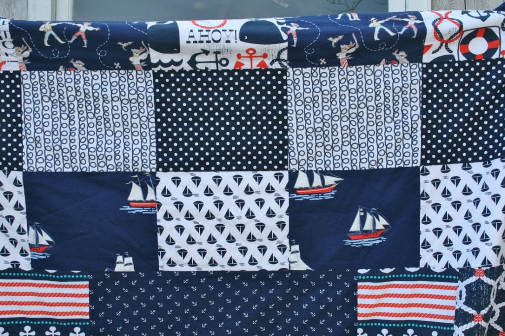 Image of: Nautical Quilt Patterns