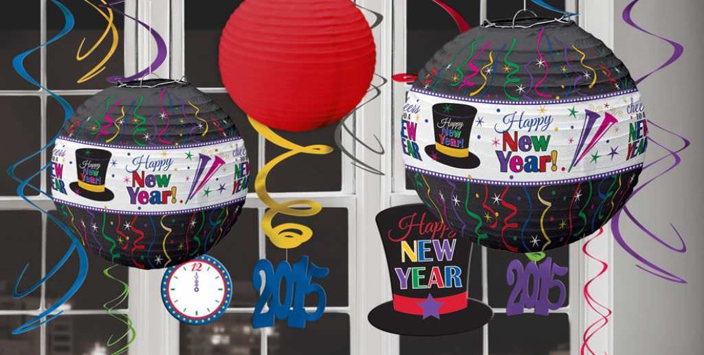 Image of: New Years Eve Decorations 2015