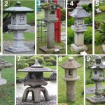 Outdoor Japanese Stone Lanterns